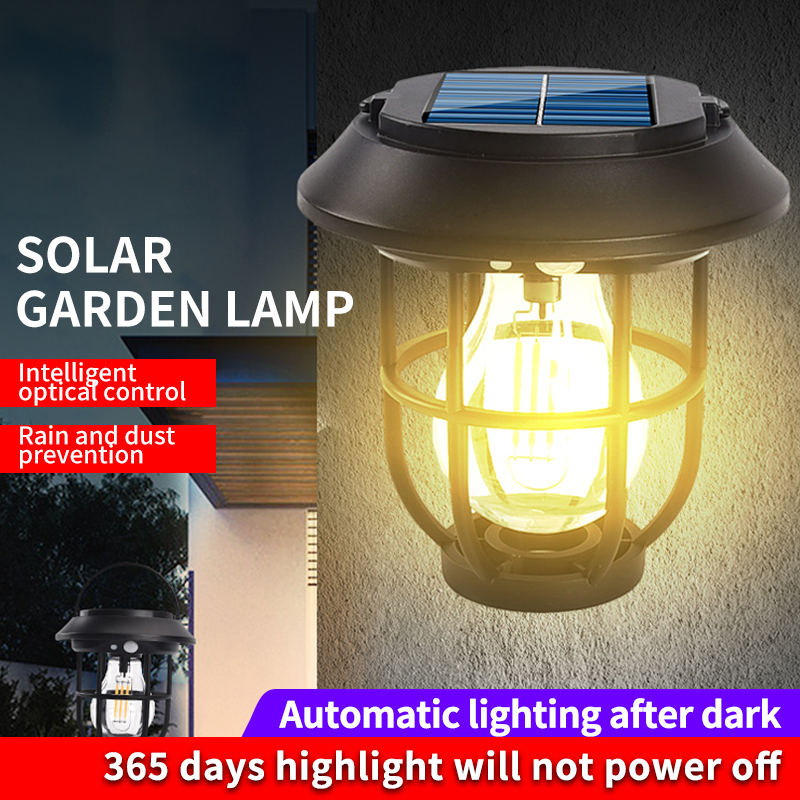 Solar street light with motion sensor