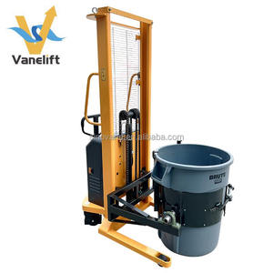 400kg 450kg 500kg Rotador de tambor automático Máquina de descarga de barril rotativo de 180 grados CE OEM Cubo eléctrico Verter la rotación manual - Product Image 6