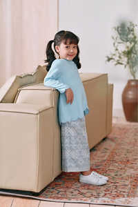 SIPO-Conjunto de 2 piezas de Hijab musulmán para niños, vestido de Abaya SIPO, Dubái, Abaya, Hijab - Product Image 3