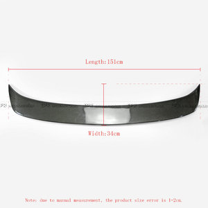 Pour S15 Dmax Style Kit carrosserie automobile en fibre de carbone Aileron arrière de coffre Ducktail - Product Image 3