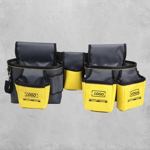 Bolsa de Herramientas Personalizada OEM de Alta Resistencia, Organizador de Bolsillos Múltiples, Bolsa de Herramientas para Carpintero, Electricista, Trabajador de la Madera y Construcción - Product Image 6