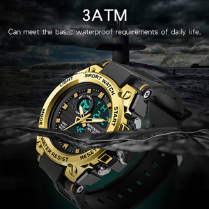 Reloj Deportivo Multifuncional Sanda 739 con Doble Pantalla, Esfera Grande Luminosa, Reloj de Pulsera Digital Resistente al Agua - Product Image 4