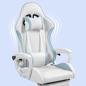 Moderner luxuriöser ergonomischer Hebe stuhl Bequemer weißer Liegestuhl Lordos stütze Höhen verstellbare Dreh funktion - Product Image 5