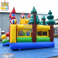 WODI Tobogán Acuático Comercial de PVC de Grado Comercial de 0.55mm para Niños y Adultos, Lona de PVC WODI Plato