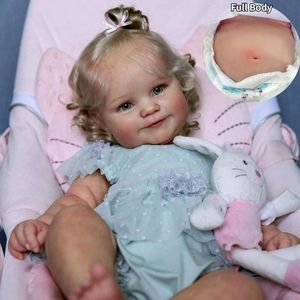 Muñeca Reborn OtardDolls de 45 cm, cuerpo completo de vinilo, muñeca realista para coleccionistas y niños - Product Image 1