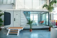 Casa Container di Lusso Mobile con Camera da Letto e Bagno, Costruzione in Acciaio per Uso Alberghiero, Prezzo di Fabbrica Cinese