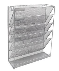 Metal Mesh Material Wall Mounted Hanging <b>Document</b> Tray File <b>Holder</b> - Product Image 5
