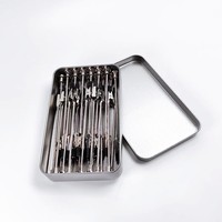 Support magnétique en métal pour papier de test de parfum, modèle PTPH-005 de la marque Lantos, avec impression de logo personnalisé, vente en gros