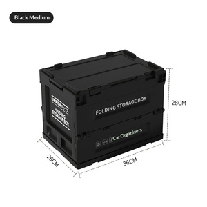 Caja <span class=keywords><strong>de</strong></span> Almacenamiento Rectangular Multiusos Estilo Japonés para Acampar al Aire Libre, Organizador Plegable <span class=keywords><strong>de</strong></span> Plástico Grueso con Impresión, para Uso en el Maletero del Automóvil - Product Image 6