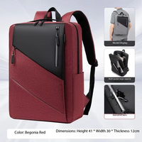 Sac à dos professionnel étanche personnalisé avec logo, port de chargement USB, pour ordinateur portable, idéal pour le bureau, les voyages et l'école – Offre Spéciale