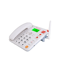 Téléphone sans fil WiFi 2,4 GHz pour SC-9886-4GW avec appel d'urgence SOS sur ligne fixe, batterie 1000 mAh, double SIM en option