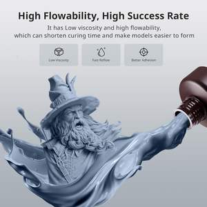 Resina Similar a ABS Anycubic Pro 2 Gris 1 kg para Impresión 3D y Moldeo - Product Image 3