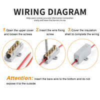 DIY GO Kupfer Stecker/Buchse 80A/120A/150A Hochleistungs-Docking-Kabelverbinder 2,5-50mm² Kabel Elektrische Spleißklemmen