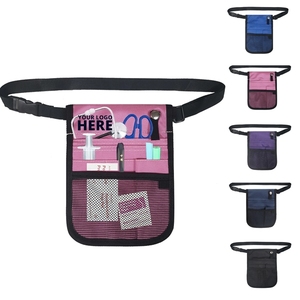 Sac banane multifonctionnel pour infirmière, pochette de rangement portable pour fournitures médicales d'urgence, fermeture éclair, unisexe, sac banane oreiller - Product Image 1