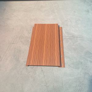 Prix d'<span class=keywords><strong>usine</strong></span> en métal nouveau design revêtement mural extérieur noir/blanc/revêtement en métal grain de <span class=keywords><strong>bois</strong></span> - Product Image 6