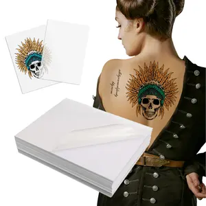 Adesivi per tatuaggio oro moda personalizzato braccio temporaneo usa e getta acqua trasferimento farfalla forniture per tatuaggio