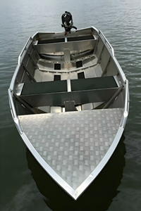 Bateau <span class=keywords><strong>de</strong></span> pêche en aluminium entièrement soudé pour la pêche sportive en lac, rivière et <span class=keywords><strong>mer</strong></span>, bateau <span class=keywords><strong>Jon</strong></span> et bateau hors-bord personnalisé en usine, soudé à l'argon - Product Image 5