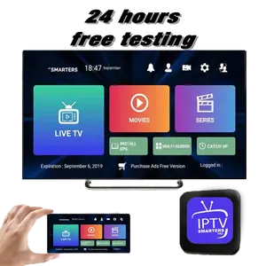 اشتراك IPTV مدة 12 شهر تلفاز ذكي عالي الوضوح بالكامل رائج عالمياً في أوروبا الولايات المتحدة الأمريكية لاتينو السويد العرب الألباني بنظام أندرويد تي في بوكس PC Trail