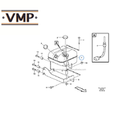 VOE 1676400 - Réservoir d'expansion pour chargeuses sur pneus L150E, L150F, L180E, L180F, L220E - VMP Pièce de machinerie de construction neuve