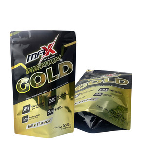 Resealable zipper food packaging bags stand up pouch custom spice powder packaging plastic bag