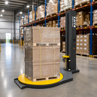 Machine d'emballage extensible de type M, équipement d'emballage de palettes entièrement automatique pour la logistique d'entrepôt et le transport