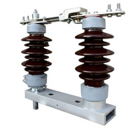 Sectionneur-fusible extérieur haute tension GW4-12/15KV, tension nominale 12/15KV, 3 pôles, courant de charge de crête 40KA