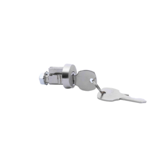 Zinc moulé sous pression Conception étanche Serrure à came Serrure de boîte aux lettres avec couvercle anti-poussière NA14 Clé finition <span class=keywords><strong>Chrome</strong></span> / Nickel - Product Image 1