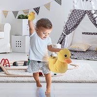 Canard en peluche avec 5 petits canards en peluche-ensemble d'animaux en peluche doux de 6 pièces
