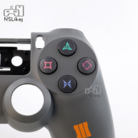Boutons en plastique NSLikey pour manette PS4 PS3 PS2, boutons ABXY