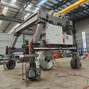 Grúa Pórtico sobre Neumáticos de Alta Movilidad para Manipulación de Bobinas de Acero de 10 y 20 Toneladas con Gancho en C - Product Image 3