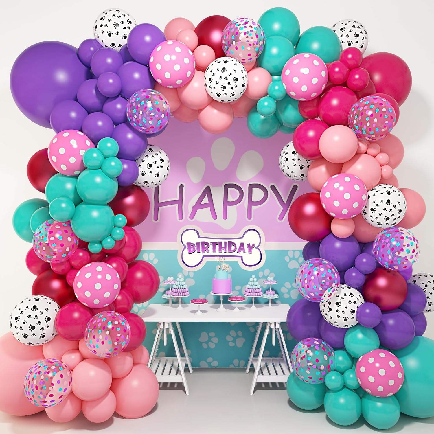 Pink Turquoise Baby Shower Decorations Adorable Elegant