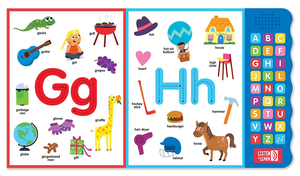 유치원 교육 책 광택 마무리 영어 뮤지컬 키즈 오디오 북 ABC 사운드 북 버튼 사운드 모듈 - Product Image 4