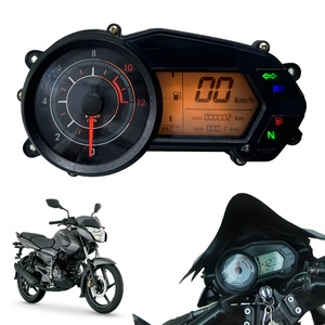 Panel digital LCD instrumento <span class=keywords><strong>de</strong></span> medición <span class=keywords><strong>de</strong></span> velocidad cuentakilómetros tacómetro para Kawasaki Rouser NS125Fi Pulsar 135 - Product Image 1