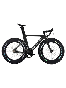Cadre <span class=keywords><strong>de</strong></span> vélo <span class=keywords><strong>de</strong></span> piste en fibre <span class=keywords><strong>de</strong></span> carbone BXT 700C avec frein V-Brake avant, fourche V-brake, vélo <span class=keywords><strong>de</strong></span> piste à vitesse unique, vélo <span class=keywords><strong>de</strong></span> <span class=keywords><strong>course</strong></span> sur route, ultraléger - Product Image 3