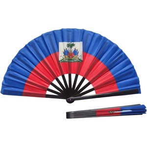 Éventail pliant en plastique avec drapeau de la Jordanie, éventails à claquer pliables pour fête, anniversaire, cadeau, accessoire de danse à domicile, éventail à main personnalisé, vente en gros - Product Image 4