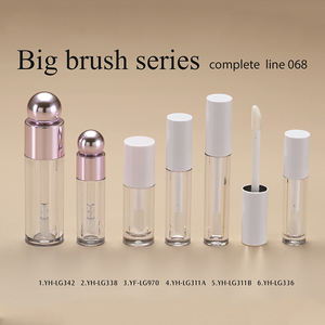 Envase de tubo de brillo de labios vacío transparente de 4,8 ml, Etiqueta Privada, venta al por mayor, tubos de brillo de labios, embalaje con tapa de bola - Product Image 6