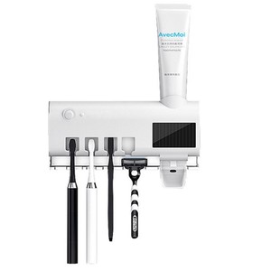 Dispensador Magnético Inteligente para Cepillos de Dientes, Soporte Automático para Cepillos de Dientes, Dispensador Automático de Pasta Dental - Product Image 1