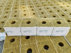 Upuper Chất Nền Nhà Sản Xuất Bán Buôn Thủy Canh Nhà Máy Hạt Giống Đá Len Phát Triển Cubes Cây Giống - Product Image 5