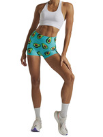 Shorts de basketball haute performance coupe athlétique pour la vente en gros, shorts de yoga taille haute pour femmes, shorts de sport respirants coupe ajustée