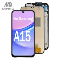 Pantalla Táctil OLED de Repuesto de Alta Calidad para Teléfono Móvil Samsung A15 5G de 6.5 Pulgadas con 1 Año de Garantía