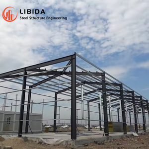 Service Tout-en-Un Bâtiment Métallique 20x40 / 40x60 / 50x100 - Structure en Acier Entrepôt <span class=keywords><strong>de</strong></span> 1000 Mètres Carrés Grange Préfabriquée - Product Image 4