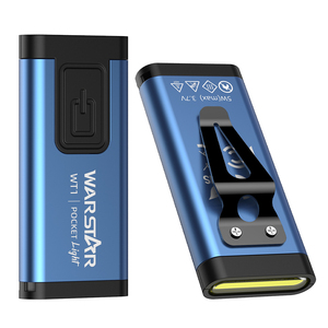 Wt1 Pro Trọng Lượng Nhẹ 200Lumens Có Thể Sạc Lại 4 Chế Độ Di Động Torch 100dB Hợp Kim Nhôm Bền Mini Báo Động Keychain Đèn Pin - Product Image 1