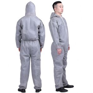 Anti-Dust Disposable Full Body Protective Workwear Coveralls Wholesale Lightweight PP Disposable Coveralls - Product Image 1