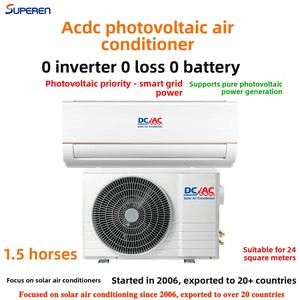 เครื่องปรับอากาศติดผนังแบบแยกส่วน 12000 บีทียู สีขาว ประหยัดพลังงานแสงอาทิตย์ พร้อมรีโมทคอนโทรล เหมาะสำหรับใช้ในโรงแรม ลดราคาพิเศษในสหราชอาณาจักร - Product Image 4