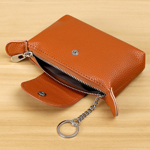 Porte-monnaie élégant en cuir pour femmes, ouverture à bouton-poussoir tendance, petit et pratique - Product Image 2