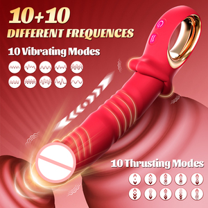 Stimolatore Clitorideo con 10 Velocità Controllabile via App, Vibratore Punto <span class=keywords><strong>G</strong></span>, Dildo Vibrante, Giocattolo Sessuale per Donne - Product Image 4