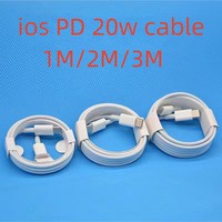 Cable USB Tipo-C PD de 20W de Alta Calidad, 1m de Longitud, con Malla de TPE, Conductor de Cobre Puro, Carga Rápida para Cámara