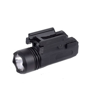 Durable Nylon Aluminum Hybrid Mini Compact Flashlight <b>Quick</b> Release 20mm Mount Constant Output Hunting Light Accessory - Product Image 1