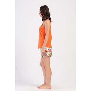 Ensemble short deux pièces d'été pour femme, bretelles ovales, longueur au-dessus du genou, taille XS, MOQ 3 pièces - Product Image 3