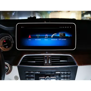 Blu-ray som automotivo anti-reflexo, android 10.0, rádio para carro, estéreo, dvd player, vídeo estéreo para mercedes benz c classe w205 w204 c300 c200 c200